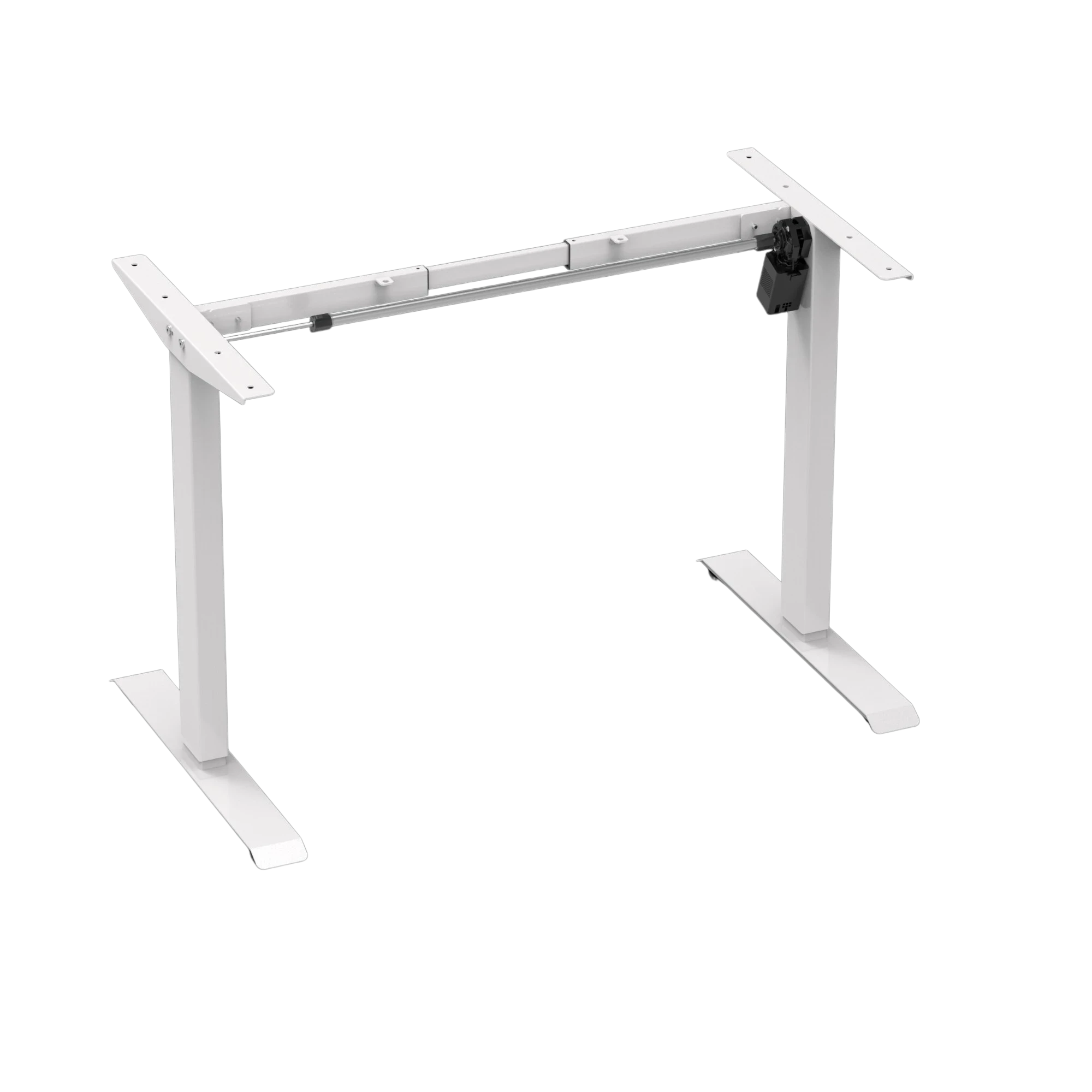 1 motor electric desk frame height adjustable sit stand base