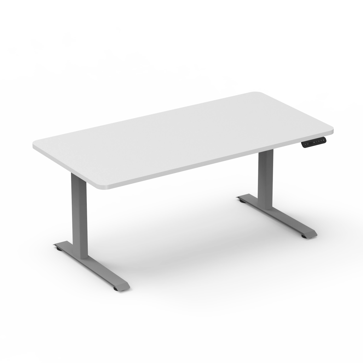 Amega2000 LD12 dual motor electric standing desk frame white black grey satin anti-collision Melbourne