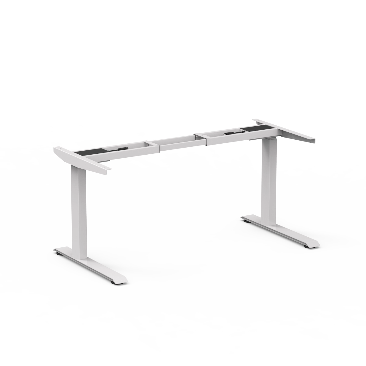2 motor electric standing desk frame height adjustable office desk base