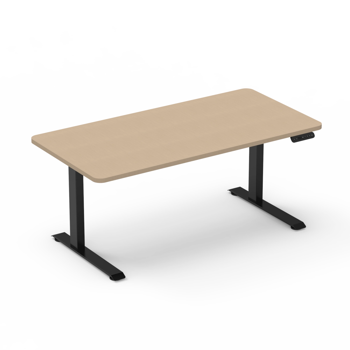 Amega2000 LD12 dual motor electric standing desk frame white black grey satin anti-collision Melbourne