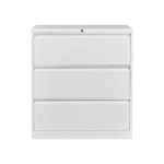 Amega2000 three drawer Lateral cabinet (1) Amega2000 three drawer lateral filing cabinet steel office storage Melbourne commercial