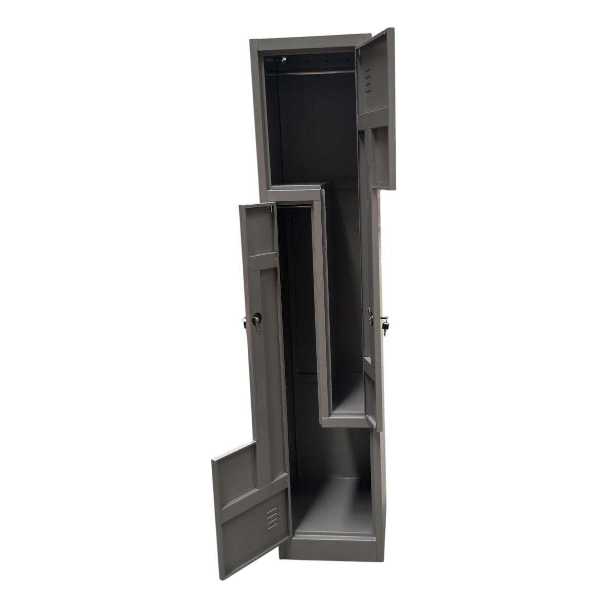 ouble Z locker 1800H x 380W x 450D Precious Silver Pearl AMEGA2000