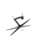 Amega2000 dual monitor arm white black satin ergonomic 17-32 inch screens office Melbourne