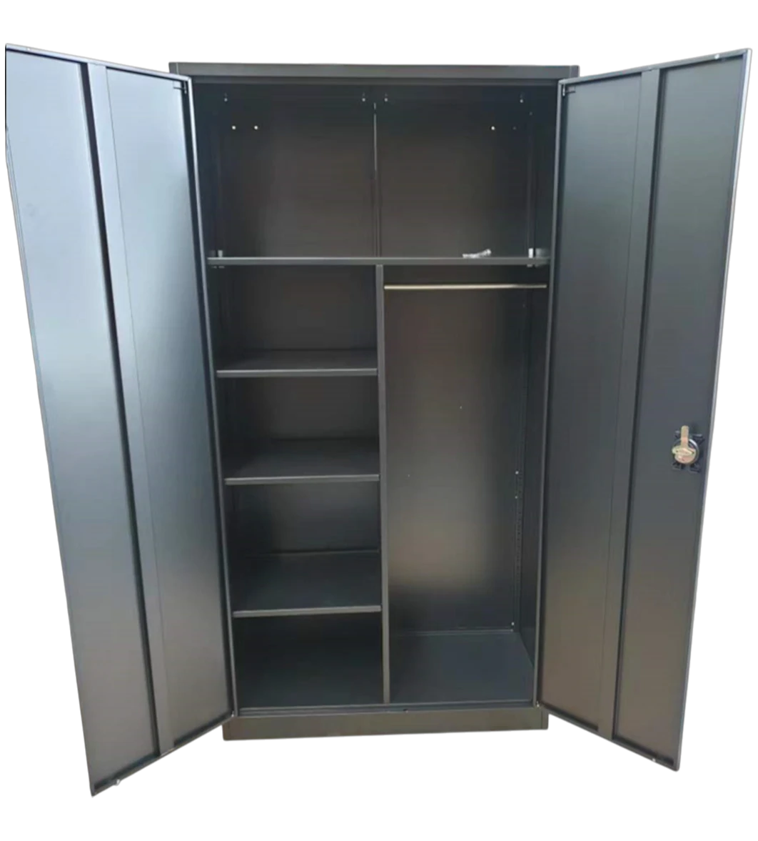 2 door steel locker personal storage locker