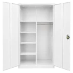 2 Door Steel Locker Personal Storage- white 2 door steel locker personal storage locker white