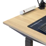 Amega2000 above desk power rail 4 GPO outlets 2 USB white office cable management Melbourne